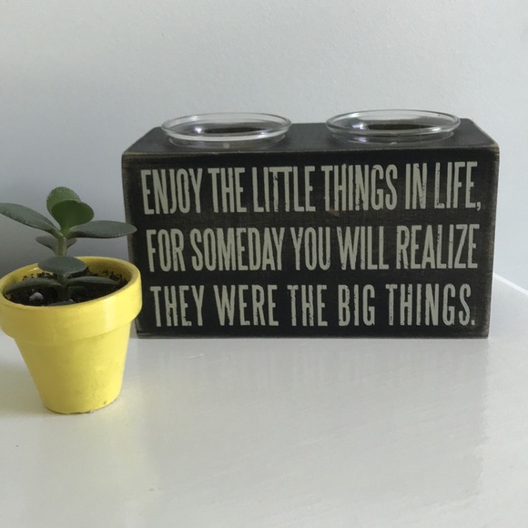 Other - Inspirational candle holder